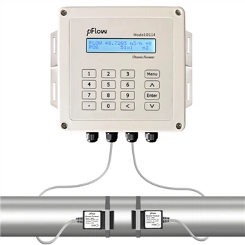 Medidor de flujo ultrasónico confiable para el sistema de filtro de agua